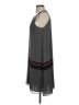 Max Studio 100% Polyester Graphic Gray Casual Dress Size S - photo 5