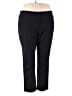 Alfani Solid Black Active Pants Size 22 - photo 1