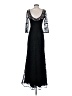 Aidan Mattox 100% Polyester Black Cocktail Dress Size 2 - photo 2