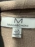 M Magaschoni Tan Cardigan Size L - photo 6