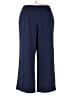 JM Collection Blue Casual Pants Size 3X - photo 1
