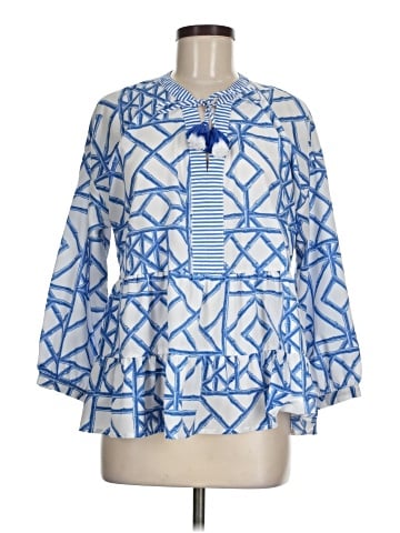 Vineyard Vines 3/4 Sleeve Blouse (view 1)