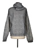 Hollister 100% Polyester Solid Gray Windbreaker Size M - photo 2
