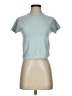 Athleta Teal Blue Short Sleeve Turtleneck Size XS (estimated) - photo 1