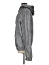 Hollister 100% Polyester Solid Gray Windbreaker Size M - photo 5