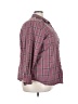Ridgecut Plaid Burgundy Long Sleeve Button-Down Shirt Size 3X - photo 4