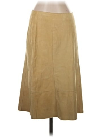 Theory Leather Skirt (view 1)