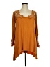 Kate & Mallory designs 100% Polyester Orange Long Sleeve Blouse Size 1X - photo 1