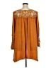Kate & Mallory designs 100% Polyester Orange Long Sleeve Blouse Size 1X - photo 2