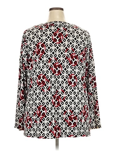 Soft by Avenue Long Sleeve Blouse (view 2)