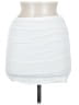 Shein Solid White Casual Skirt Size 6 - photo 1