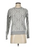 J.Crew 100% Cotton Paisley Silver Pullover Sweater Size XS - photo 1