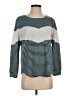 OSO Casuals Stripes Green Pullover Sweater Size S - photo 1