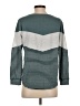 OSO Casuals Stripes Green Pullover Sweater Size S - photo 2