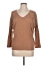 Love Tree Brown 3/4 Sleeve Top Size L - photo 1
