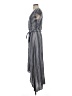 Splendid Stripes Gray Casual Dress Size XS - photo 5