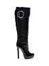 Gucci 100% Leather Black Leather Josephine Platform Boots Size EU (IT) 36 1/2 / US 6 1/2 - photo 1