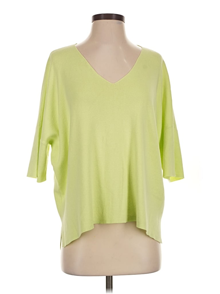 Pre-owned Mng Cardigan Sweater In Green