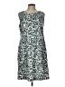 Peserico Tweed Multi Color Teal Casual Dress Size 12 (48) - photo 1