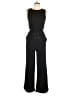 Automet Solid Black Jumpsuit Size L - photo 1