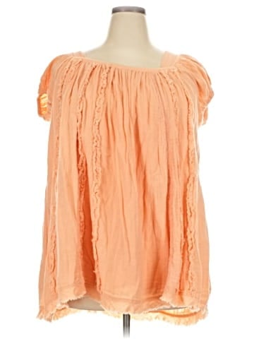 Free People Short Sleeve Blouse (view 1)
