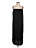 H&M 100% Polyester Solid Black Casual Dress Size L - photo 1