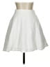 Backyard Roses 100% Rayon Solid White Formal Skirt Size S - photo 1
