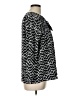 Life Style 100% Polyester Black Long Sleeve Blouse Size L - photo 4