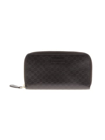 Gucci Outlet Leather Microguccissima Zip Around Wallet  (view 1)