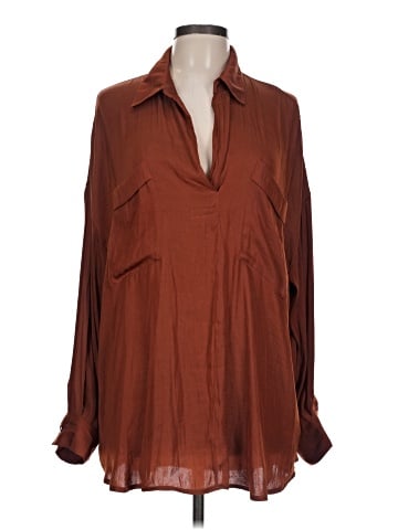 Free People Long Sleeve Blouse (view 1)