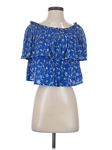 Amuse Society Short Sleeve Blouse (view 1)