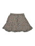 How Very Loved 100% Polyester Print Teal Green Casual Skirt Size M - photo 1