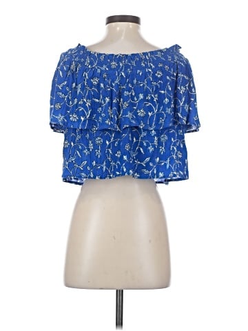 Amuse Society Short Sleeve Blouse (view 2)