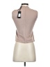 Lamarque 100% Leather Tan Sleeveless Blouse Size XS - photo 2