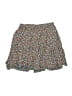 How Very Loved 100% Polyester Print Teal Green Casual Skirt Size M - photo 2