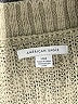 American Eagle Outfitters 100% Cotton Metallic Green Tan Pullover Sweater Size L - photo 7