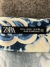 Zara Paisley Blue Formal Skirt Size L - photo 3