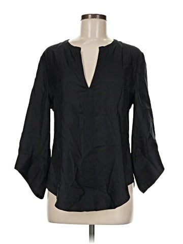 Rachel Roy 3/4 Sleeve Silk Top (view 1)