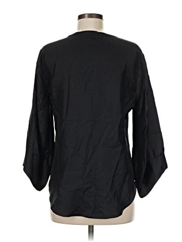 Rachel Roy 3/4 Sleeve Silk Top (view 2)