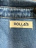 Rolla's Blue Jumpsuit Size 8 - photo 3
