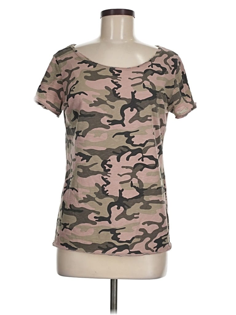 Pre-owned Baci Short Sleeve T-shirt In Brown