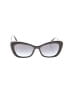 Chanel Gray Black Cat eye Sunglasses One size - photo 2