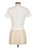 H&M Ivory Short Sleeve Turtleneck Size M - photo 2