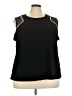 Love Scarlett Black Sleeveless Blouse Size 3X - photo 1