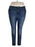 Wax Jean Solid Blue Jeans Size 20 - photo 1