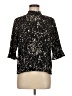 14th & Union 100% Polyester Black 3/4 Sleeve Blouse Size M - photo 1