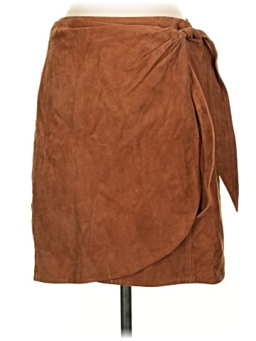 Sézane Leather Skirt (view 1)
