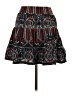 Dylan 100% Cotton Paisley Black Casual Skirt Size XS - photo 2