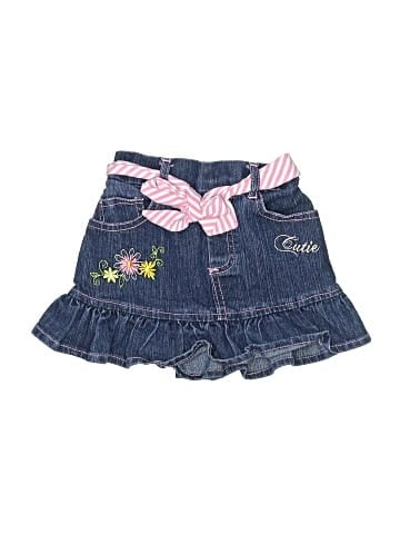 Unbranded Denim Skirt (view 1)