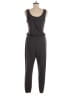 Double Zero Tweed Brown Gray Jumpsuit Size M - photo 2